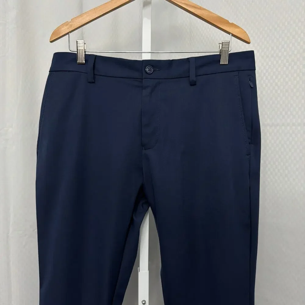 Southern Tide Pants Mens 35 x 32 Navy Jack Performance Golf Stretch Quick Dry UV